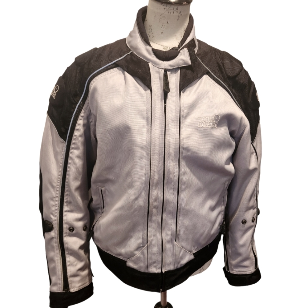 Tour Master Flex Armored motorcyle Jacket Women's Size Medium 10-12